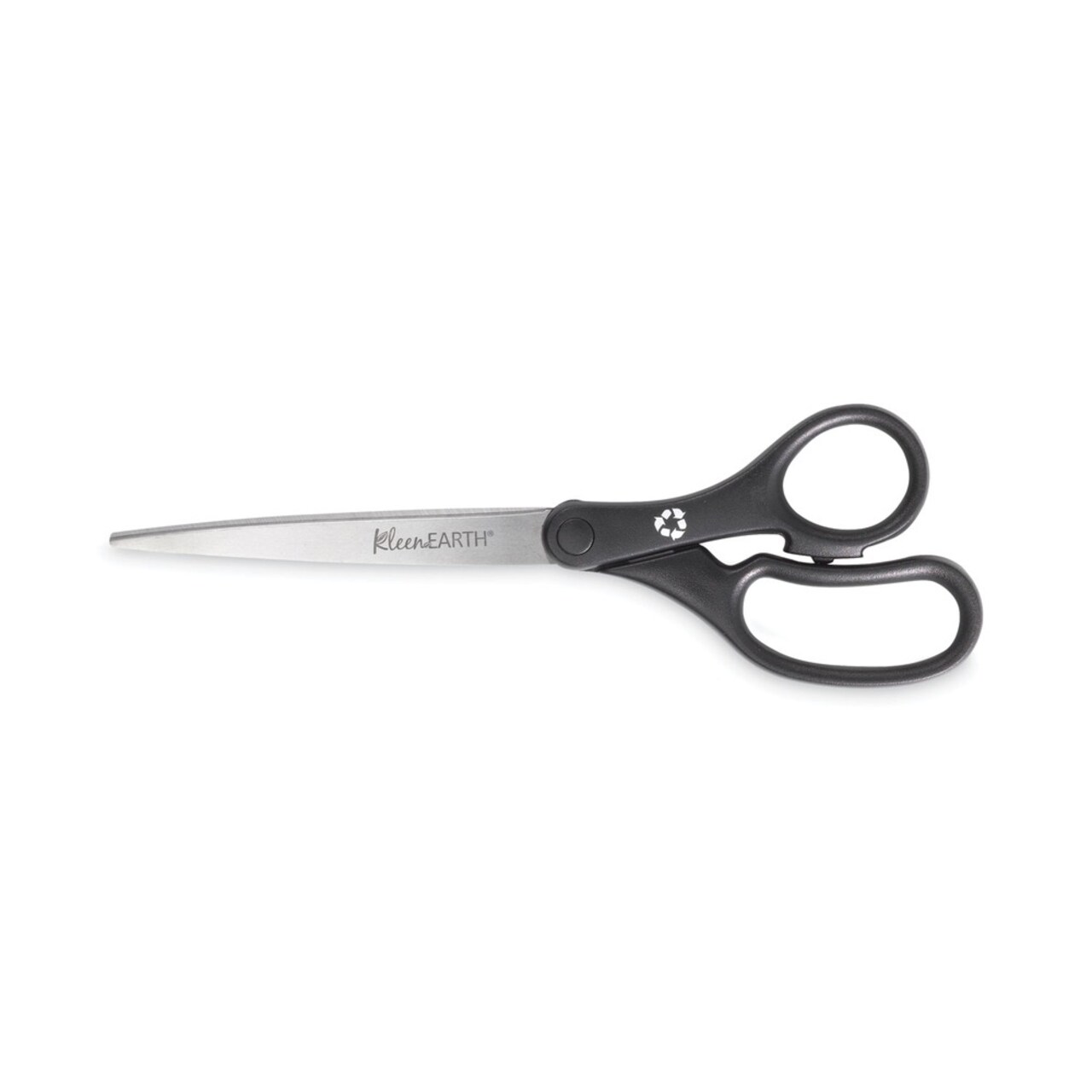 Westcott KleenEarth 9 in. Long 4.25 in. Cut Length Straight Black Handle Basic Plastic Handle Scissors